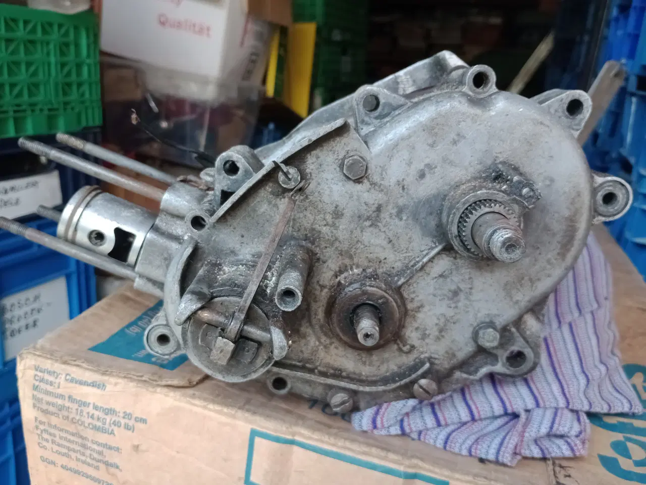 Billede 3 - NSU Quickly motor rester