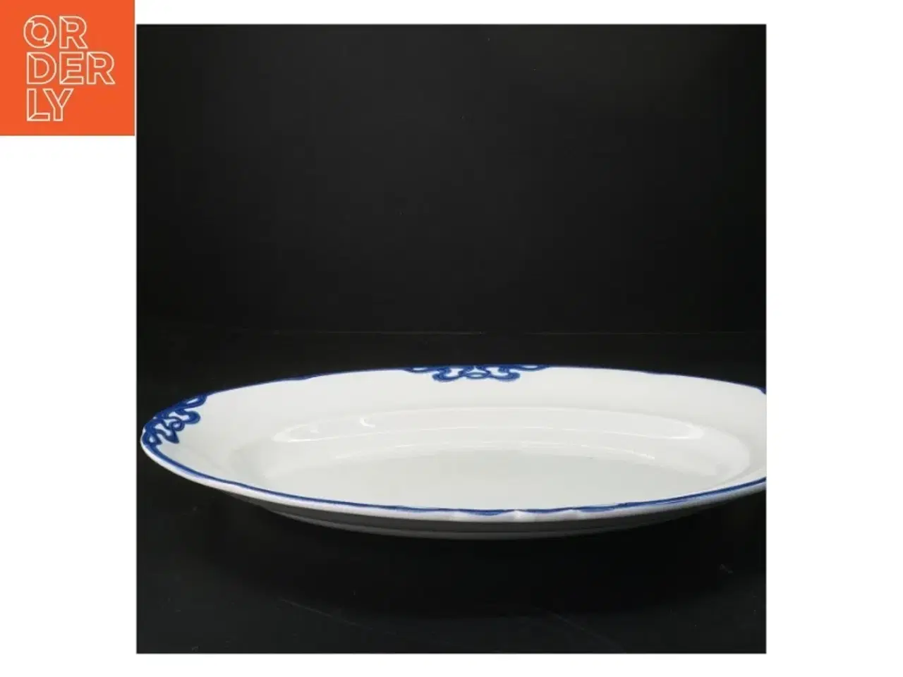 Billede 2 - Blå Olga porcelænsfad fra Villeroy & Boch (str. 29x40 cm)