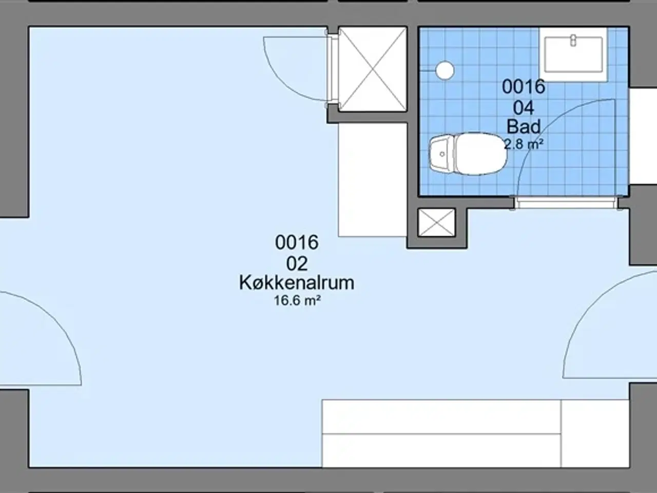 Billede 1 - 1 værelser for 3.340 kr. pr. måned, Viborg