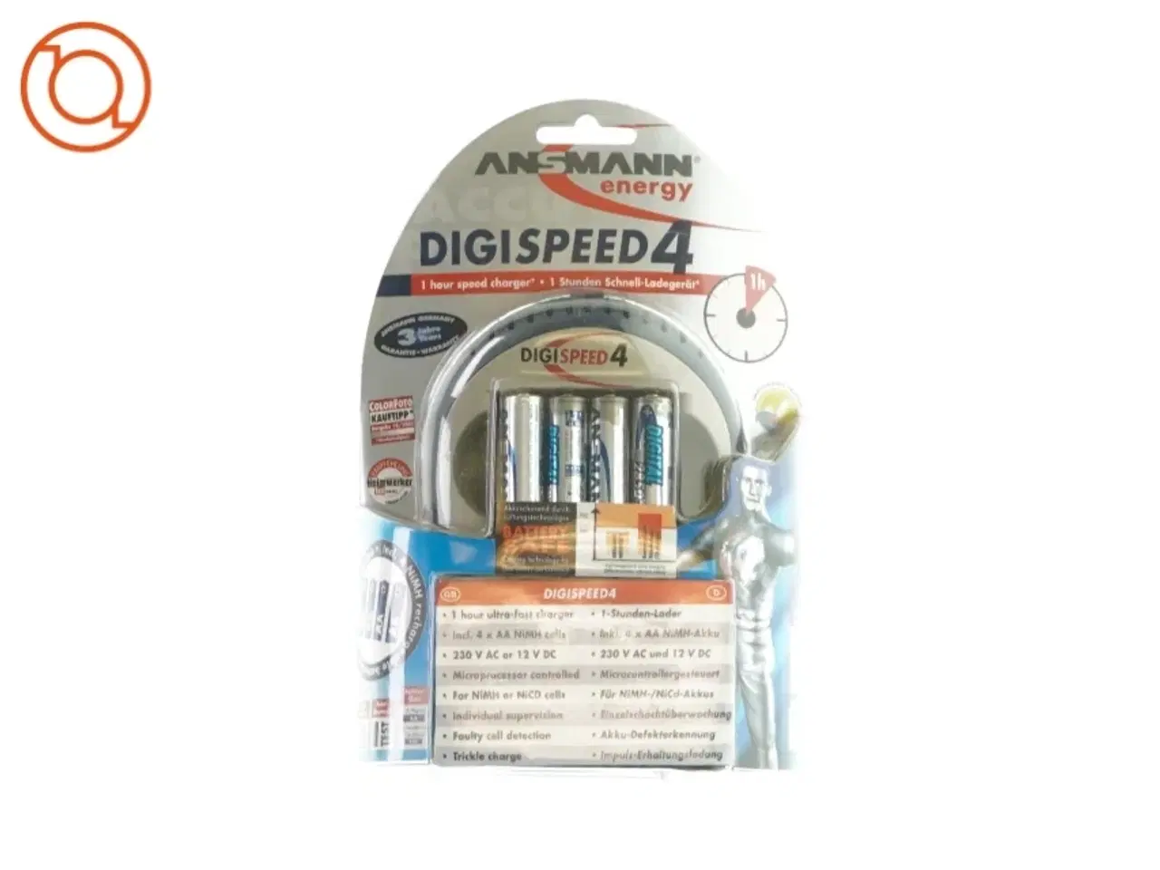 Billede 1 - Digispeed 4 fra Ansmann