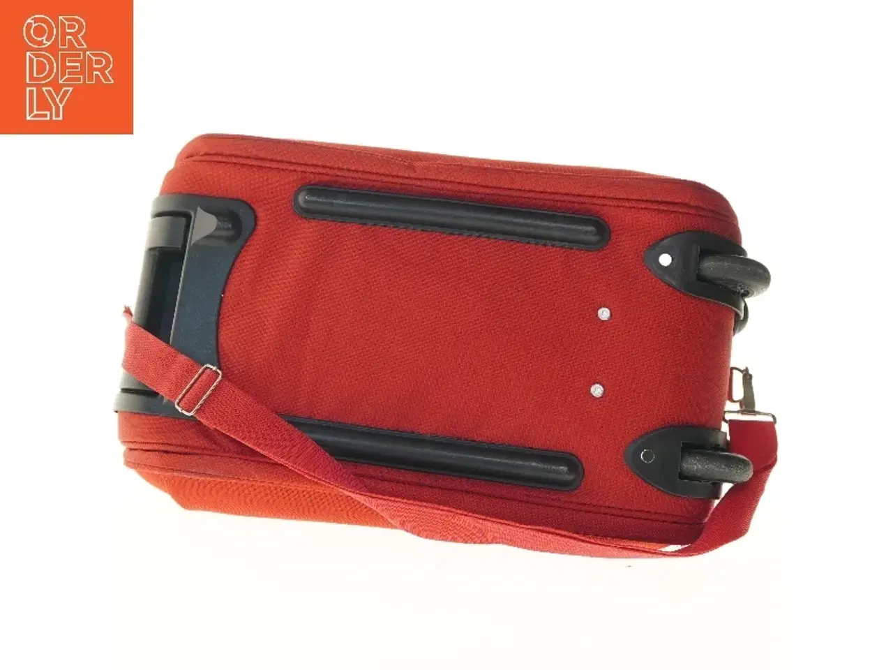 Billede 4 - Rødt rejsetaske med hjul fra Alexander (str. 52x31 cm)