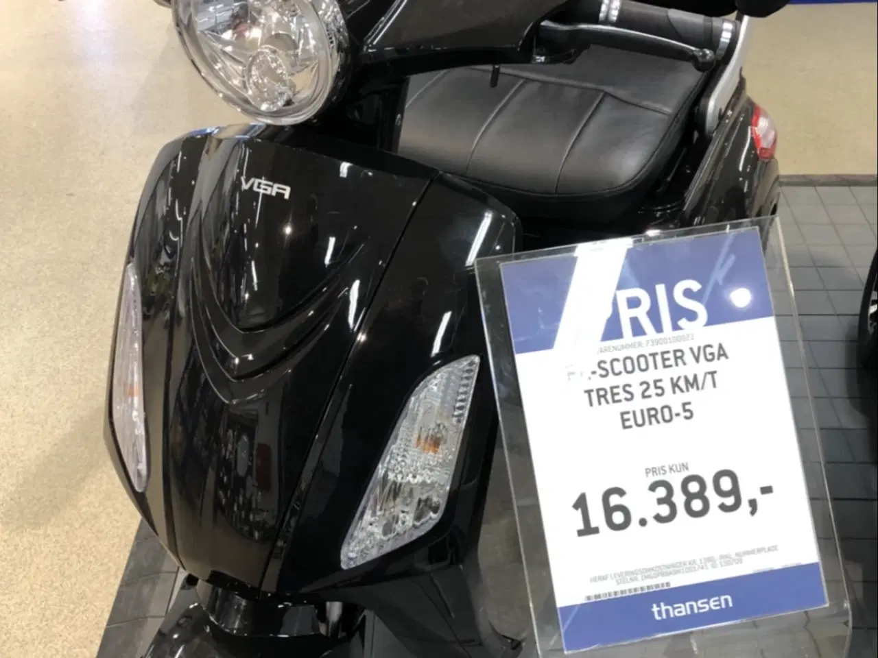 Billede 11 - VGA Tres LITIUM EL25 km scooter