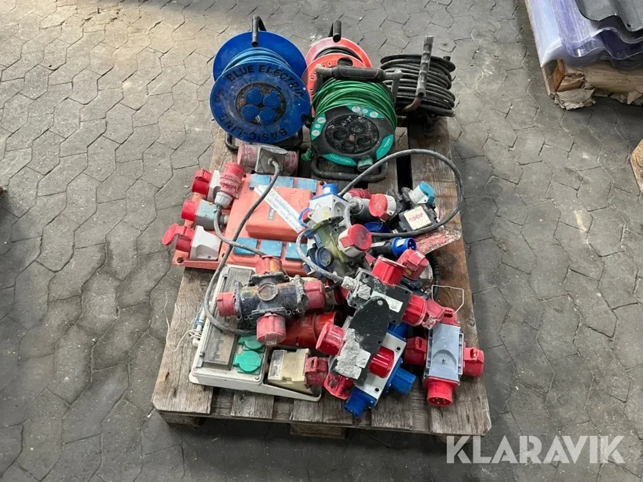 Billede 8 - Lot - Diverse el dele og kabeltromler