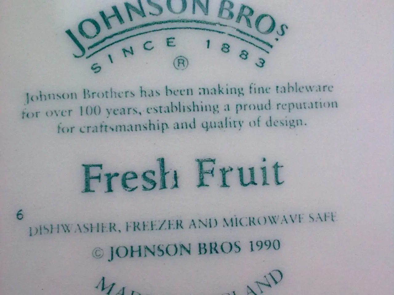 Billede 8 - Churchill skål * Politisk fredag slik & Frugt fad 