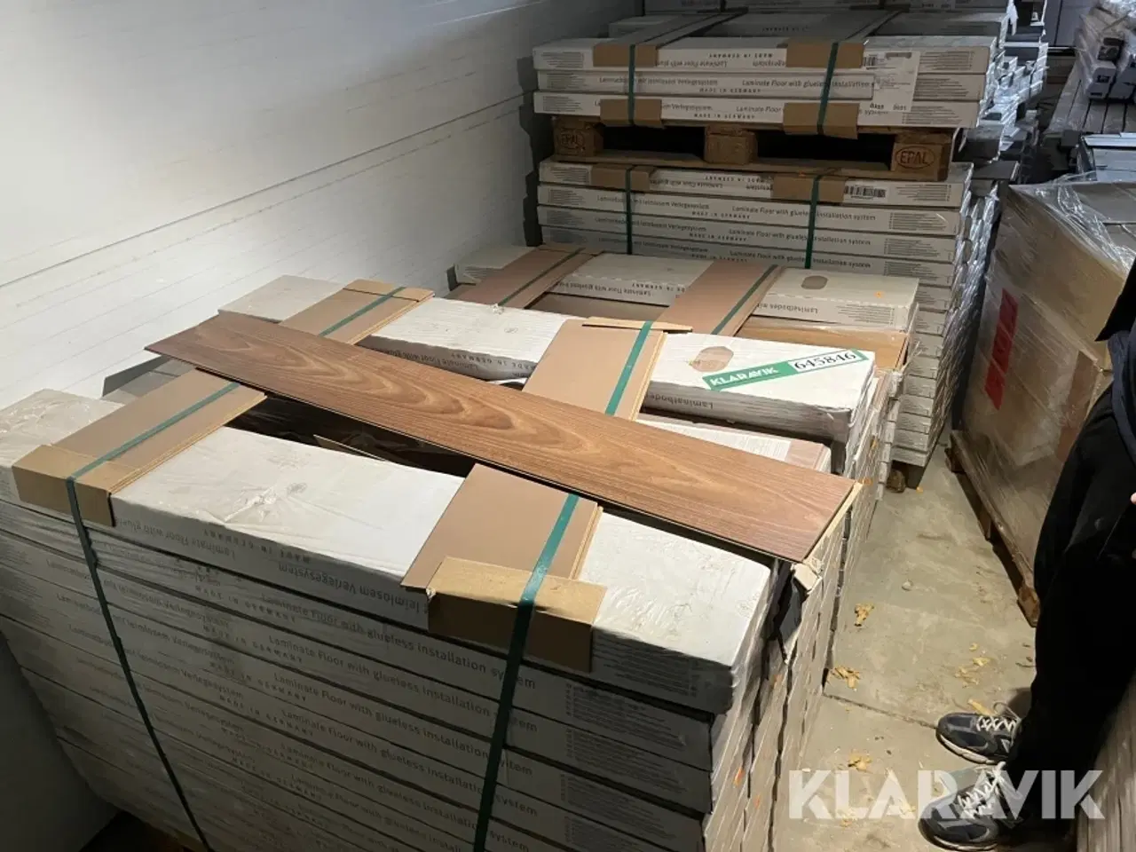 Billede 1 - Laminat gulv HARO Wallnut vario 99 m2