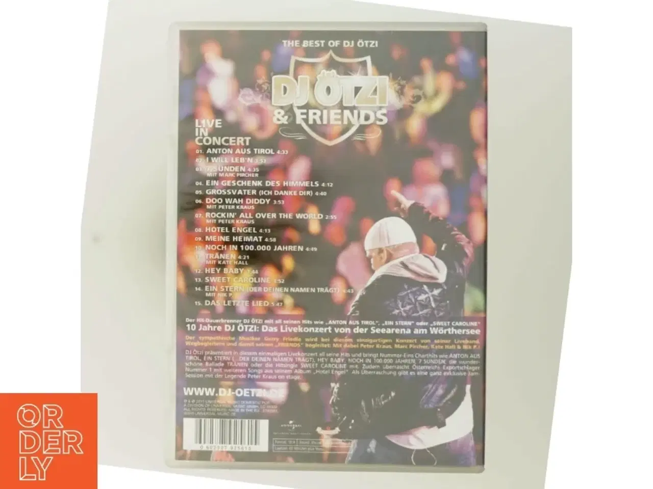 Billede 3 - DVD - DJ &#214;tzi & Friends - Live in Concert