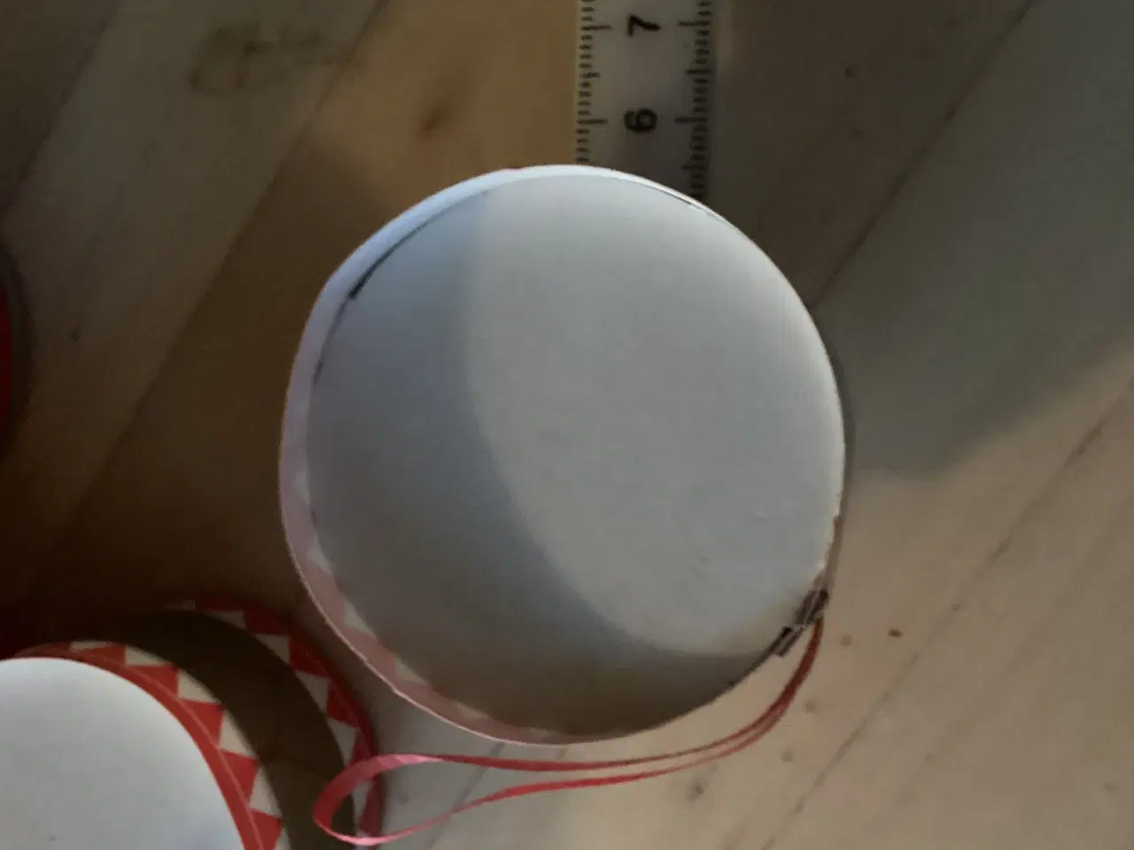 Billede 6 - 4 ældre juletræs pap trommer