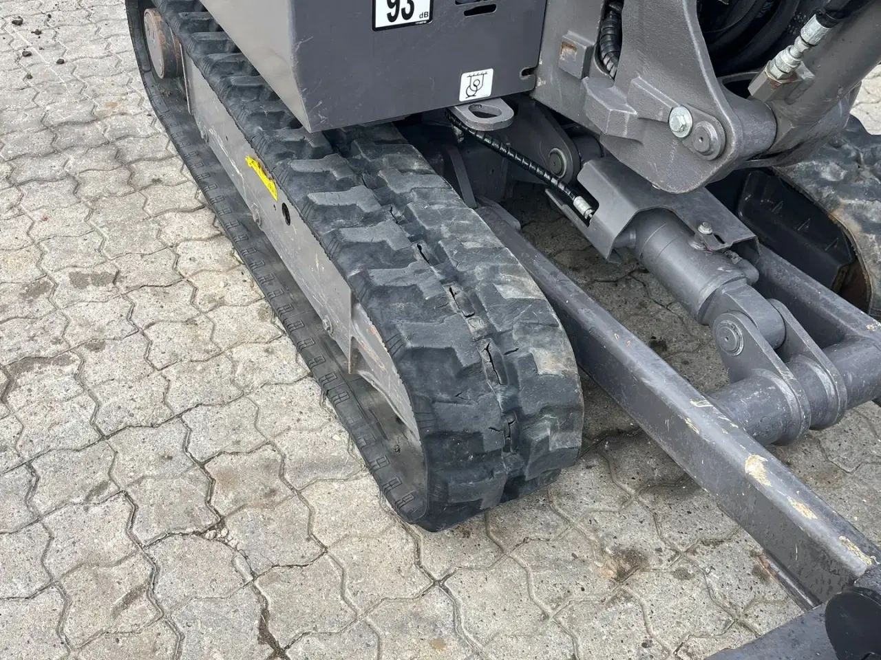 Billede 13 - Volvo EC20E Tiltman, centralsmørring og skovlpakke.