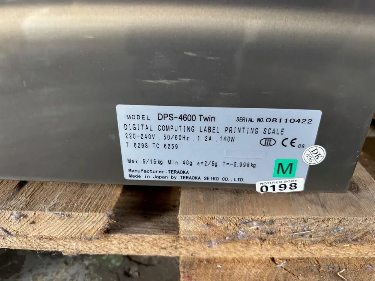Billede 3 - 4 stk. DIGI DPS-4600 vægte med dobbelt printere