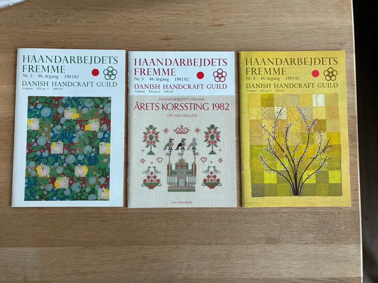 Billede 1 - HAANDARBEJDETS FREMME  -  Medlemsblade