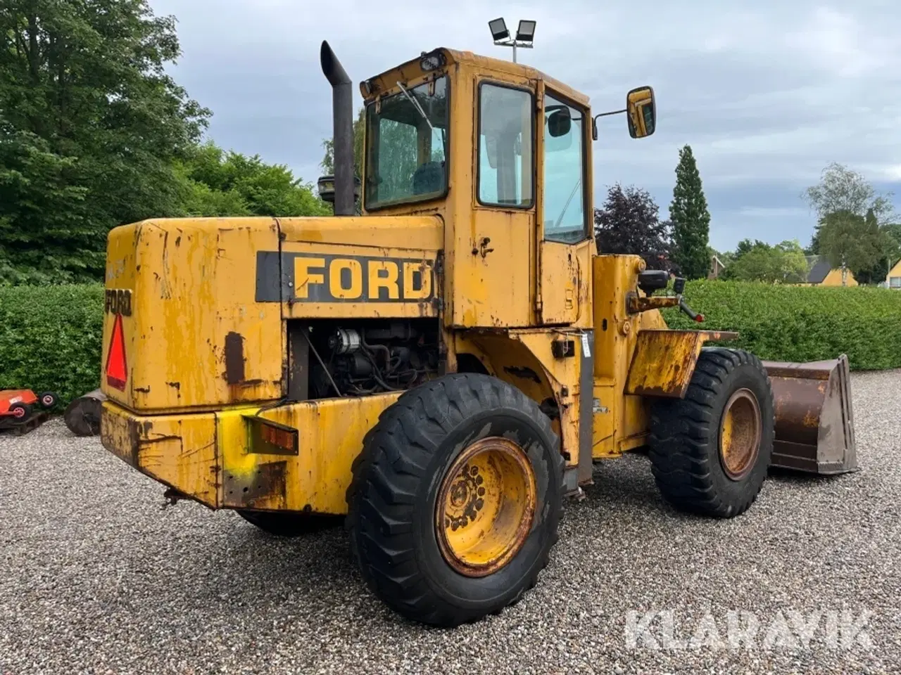 Billede 3 - Gummiged Ford A62 med skovl