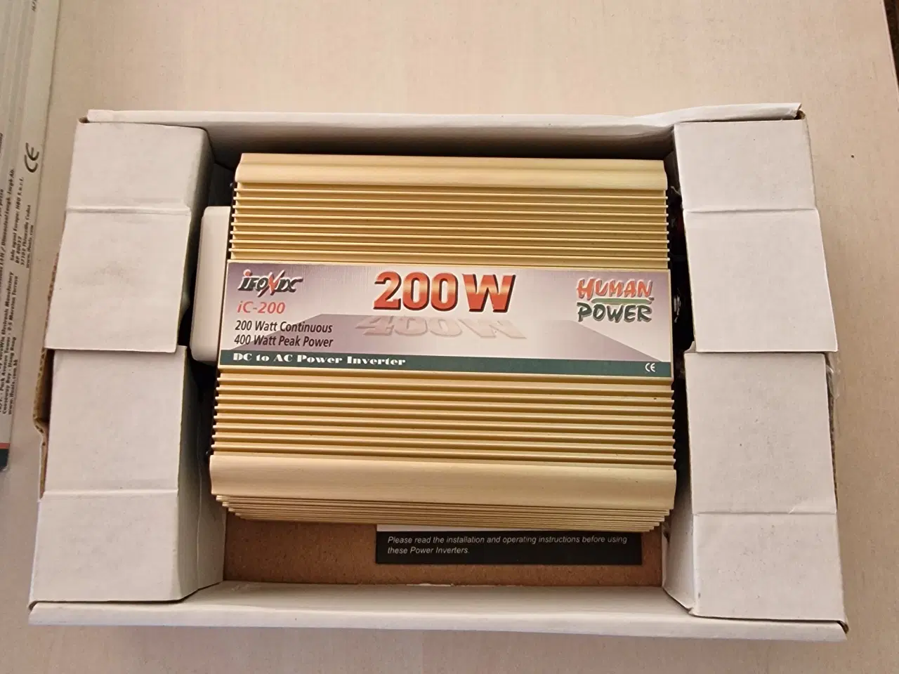 Billede 1 - Ifonix strøm-inverter 24VDC til 230V