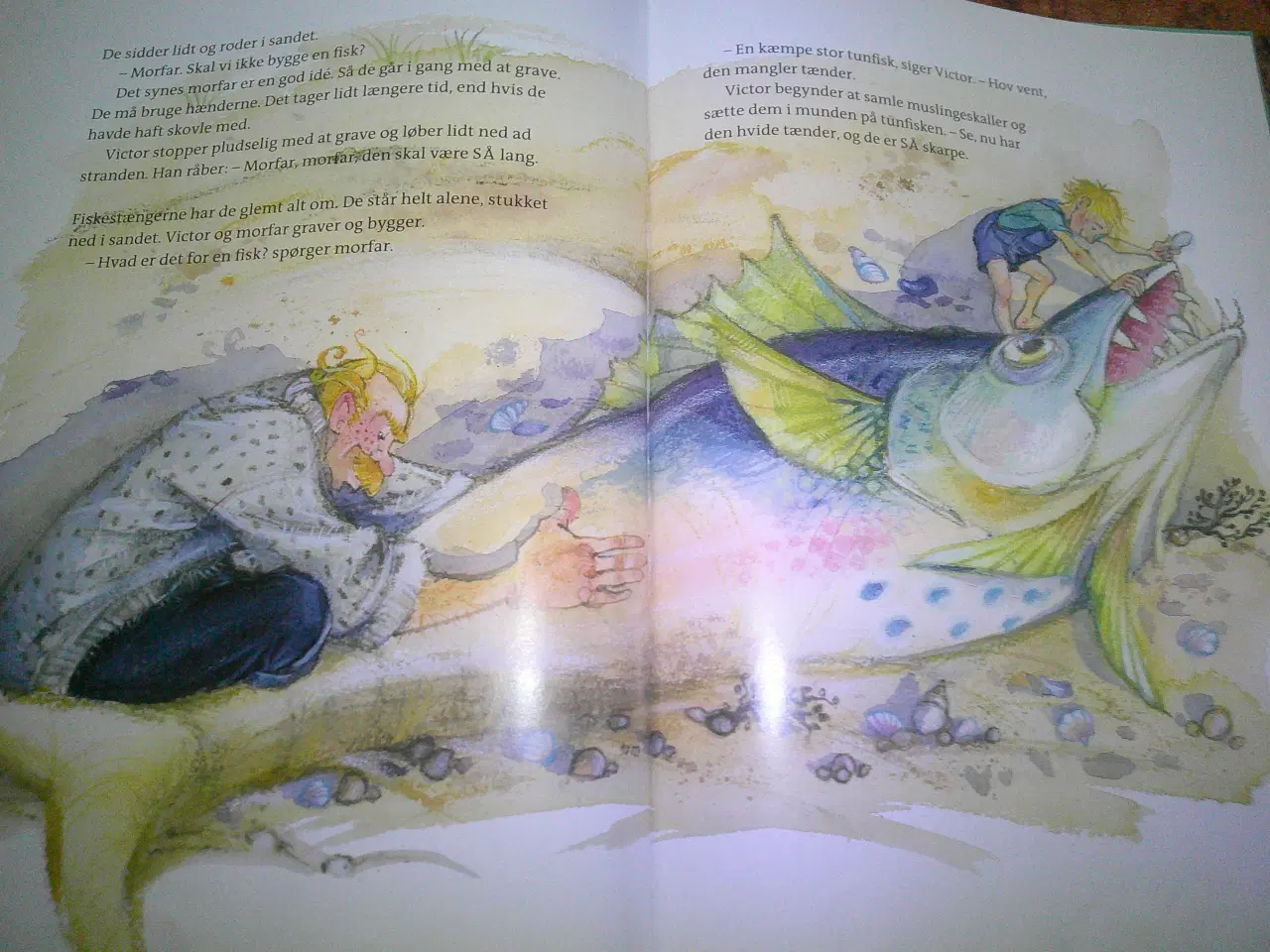 Billede 3 - Victor, morfar og tunfisken, Lennert Røngren