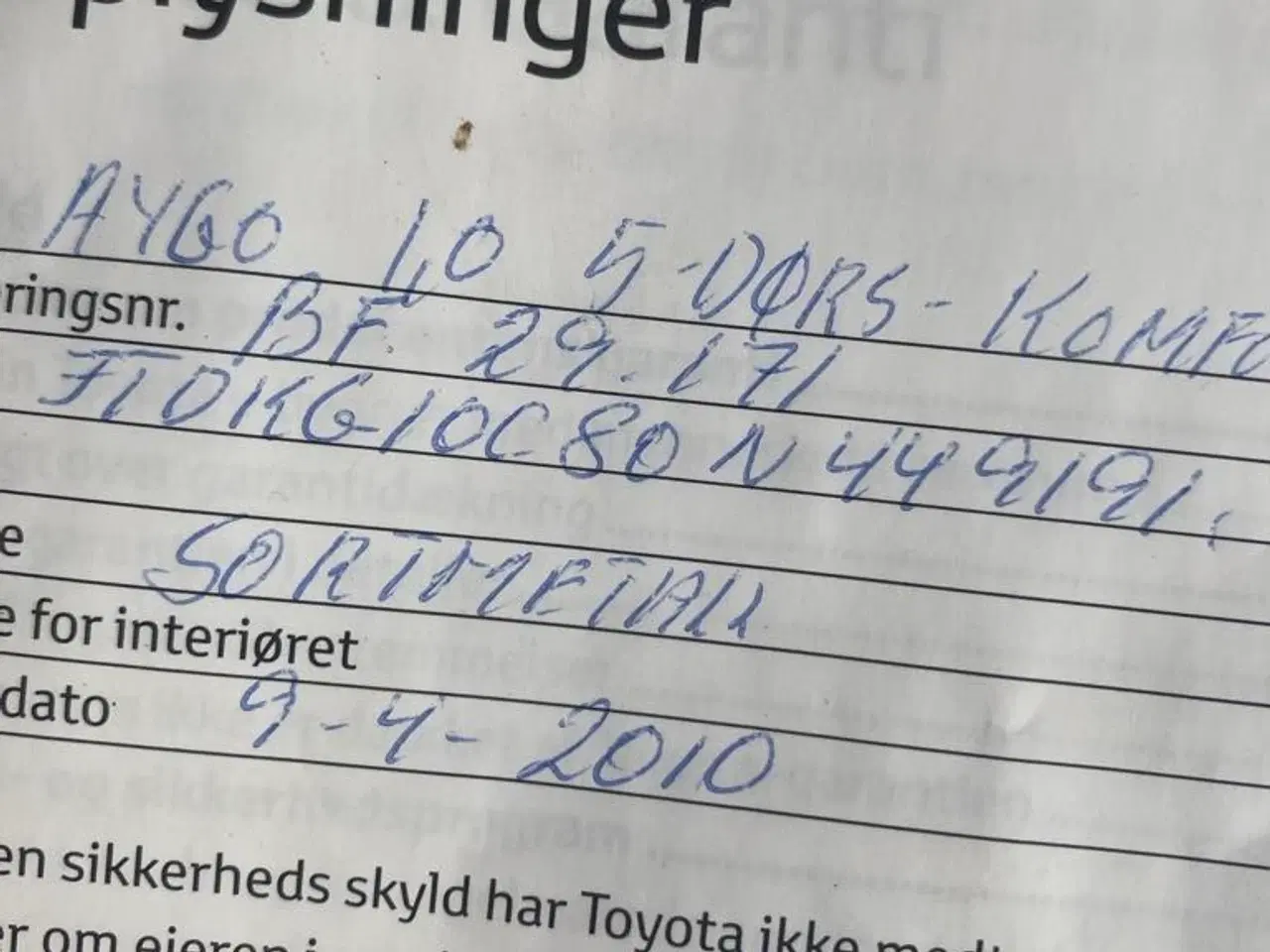 Billede 12 - Toyota aygo 1,0 5 dørs fra 2010