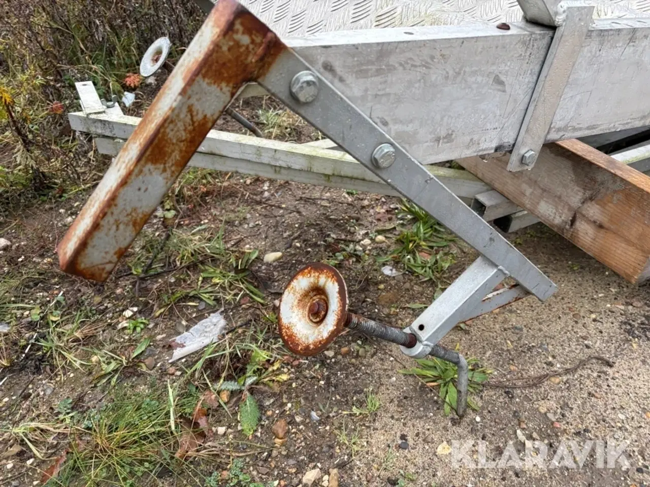 Billede 12 - Stillads trappe Special Fabrikken Vinderup Rustfri med gelænder