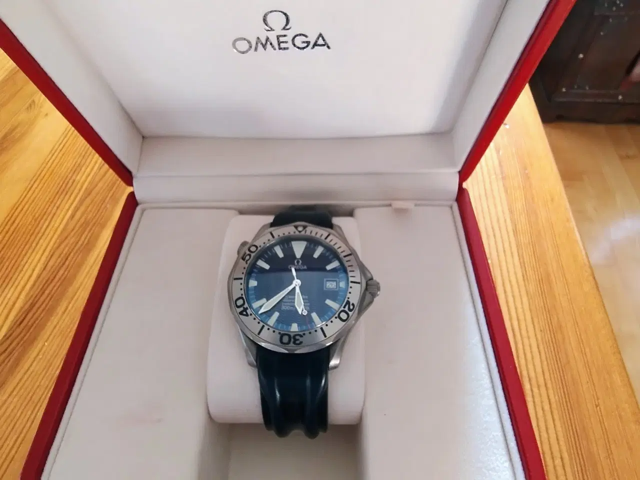 Billede 6 - Omega Seamaster 300m Titanium Full set 2001
