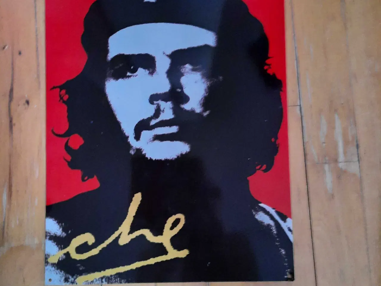 Billede 1 - Fint metalskilt med Che Guevara
