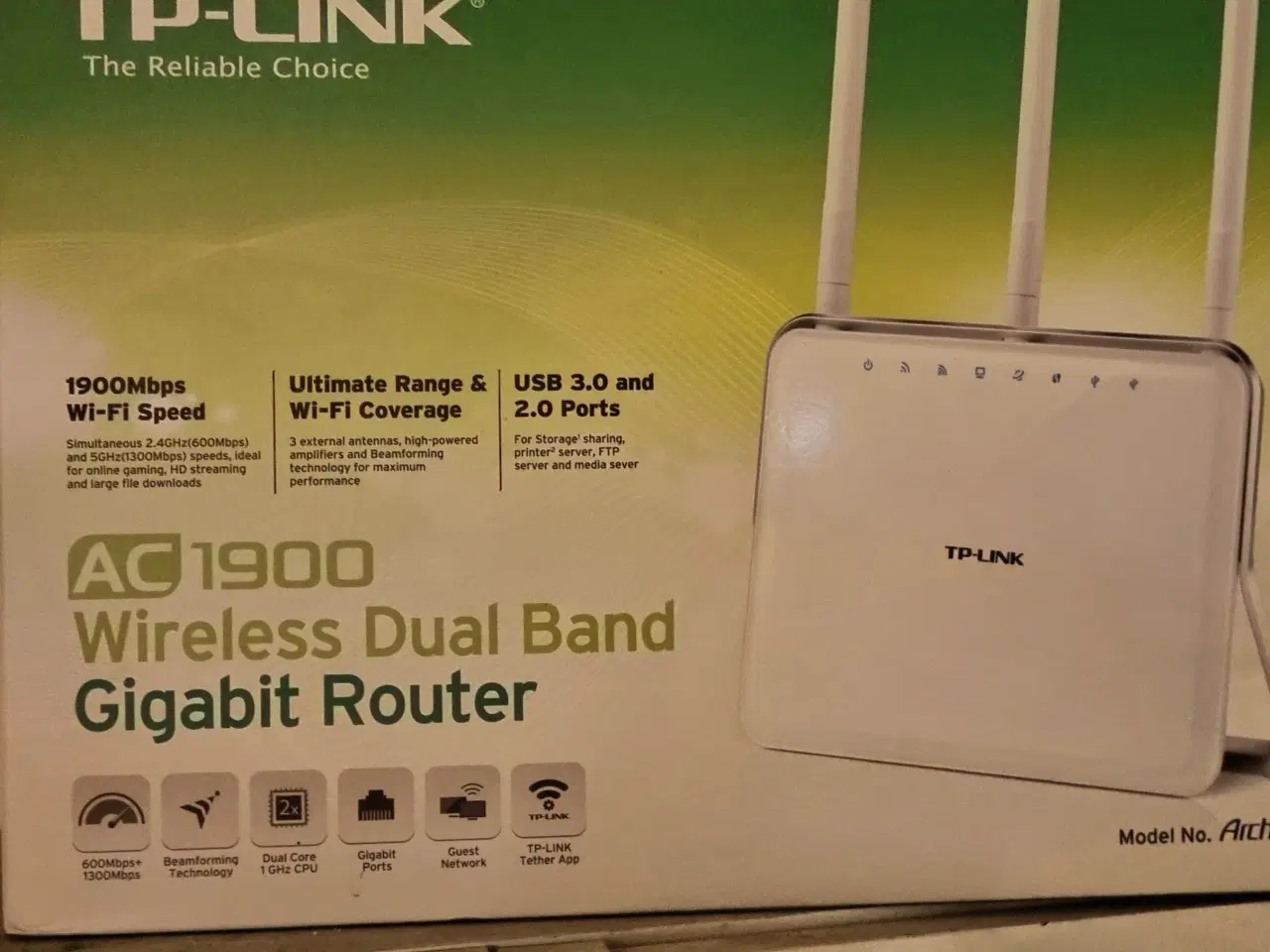 Billede 2 - TP-Link AC 1900 Router