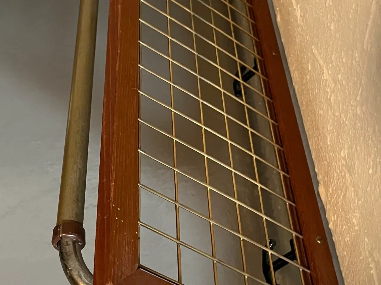 Billede 1 - Retro teak knagerække med hattehylde