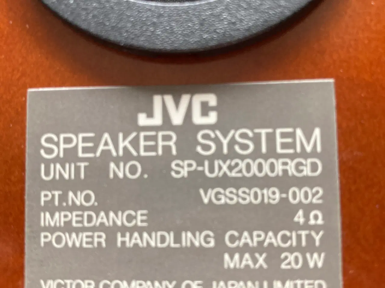 Billede 3 - JVC højtalere