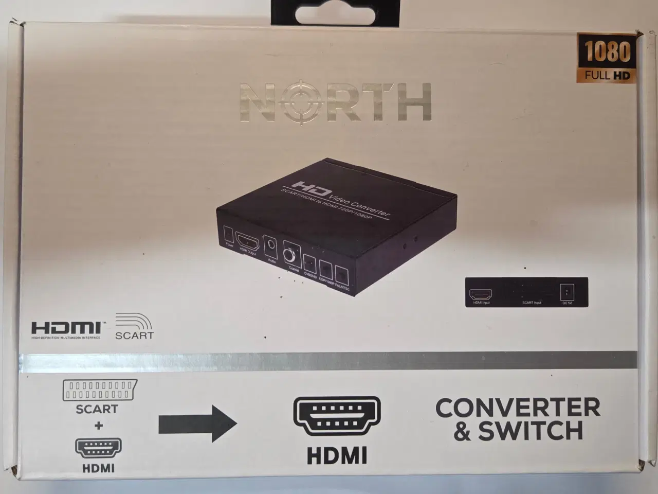 Billede 1 - North HD Video Converter SCART/HDMI