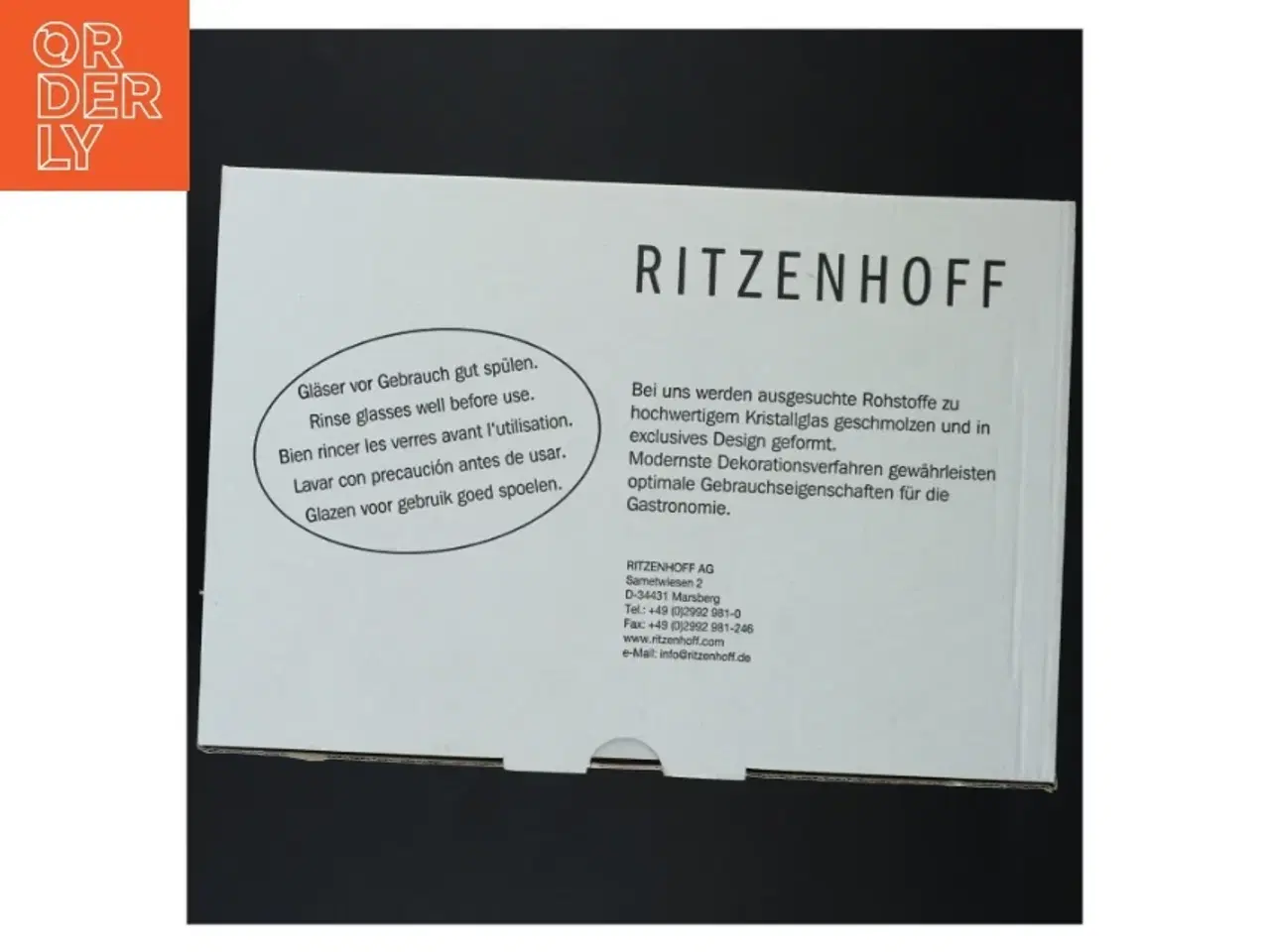 Billede 6 - Ritzenhoff Krystal ølcglas fra Ritzenhoff (str. 13,5 x 8 cm)