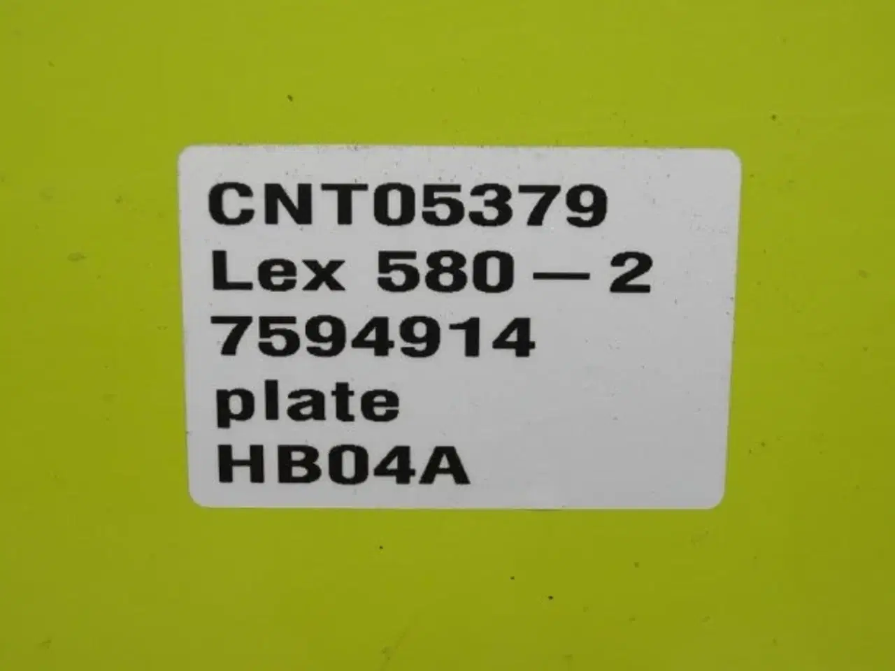 Billede 13 - Claas Lexion 580 Sideskærm 7594914