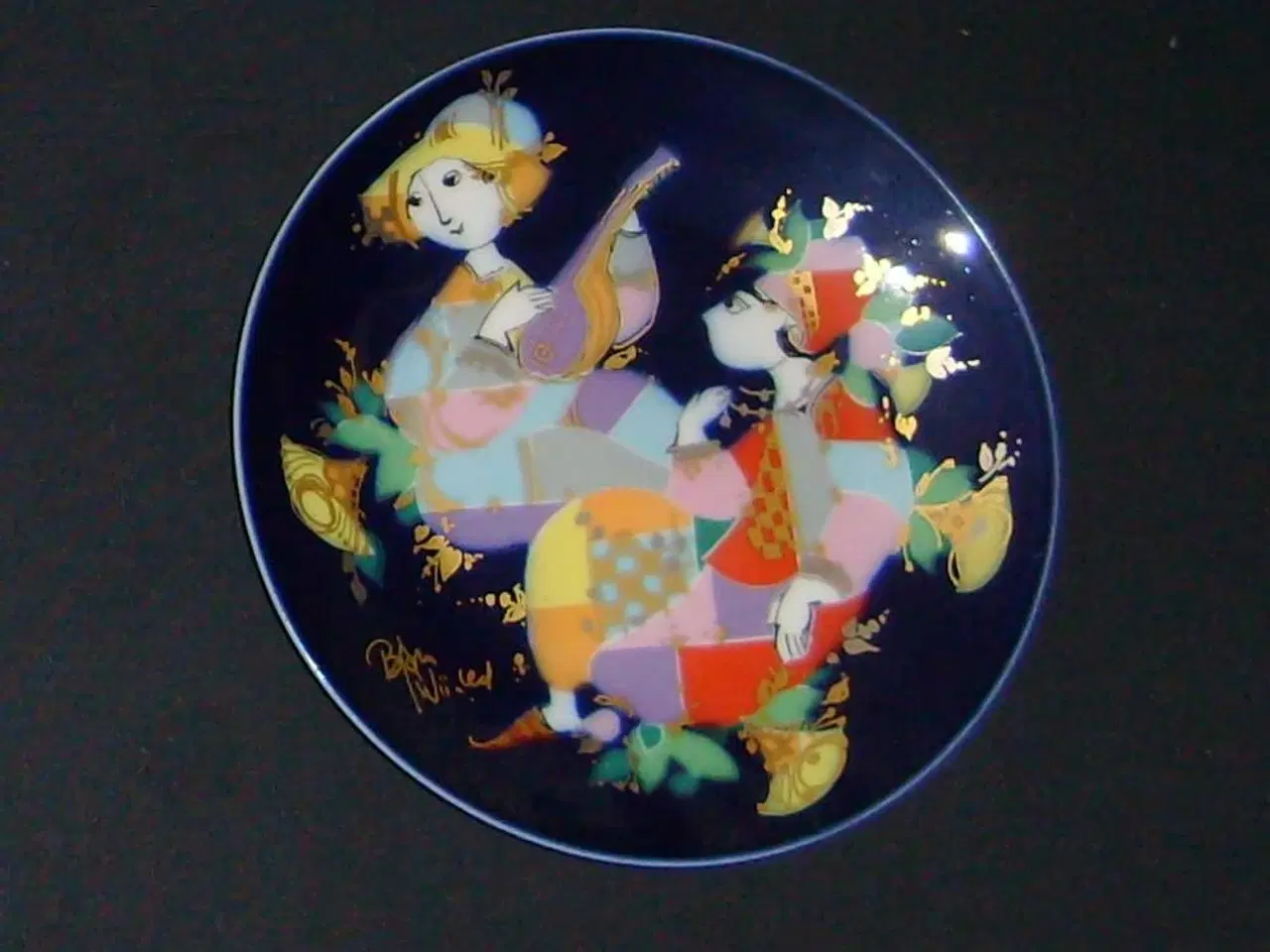 Billede 3 - Bjørn Wiinblad platter 1976