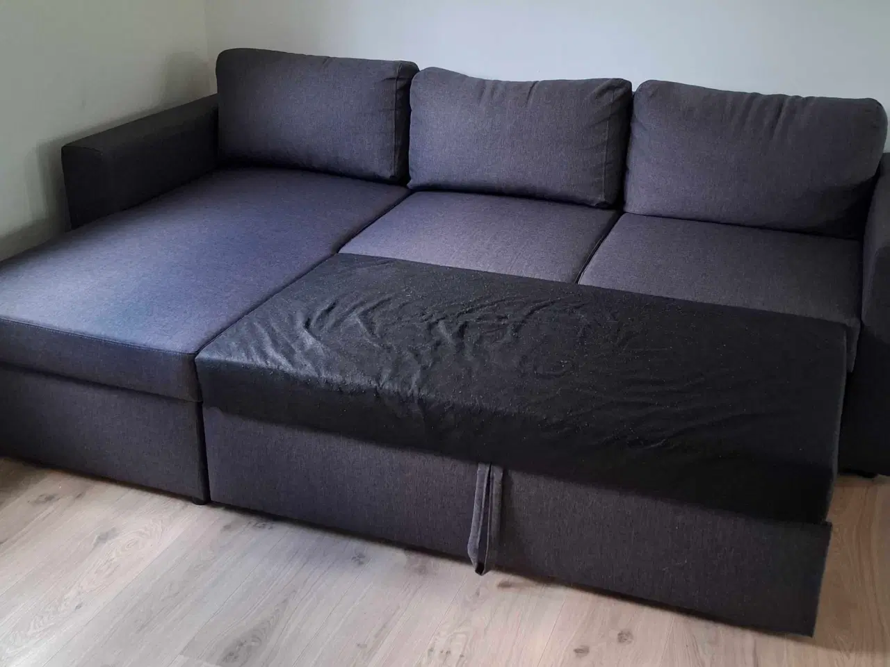 Billede 3 - Sovesofa med chaiselong 