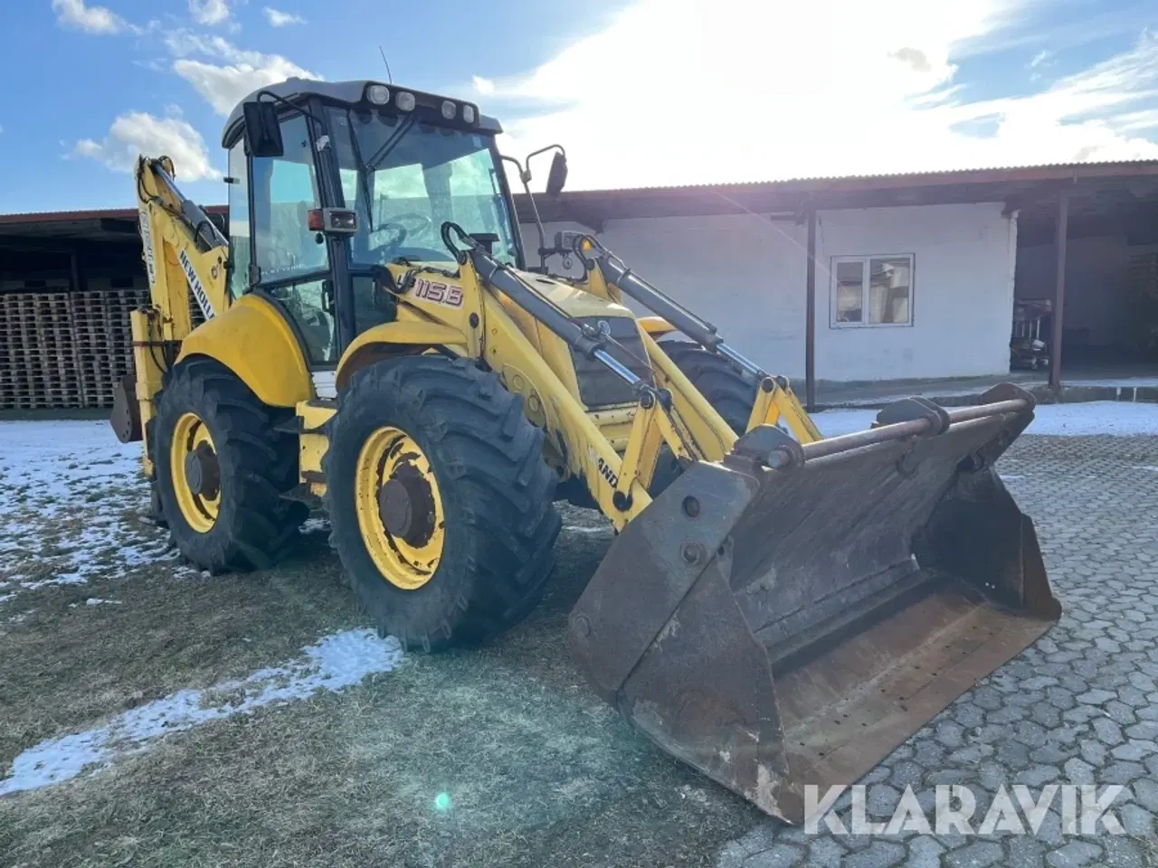 Billede 2 - Rendegraver New Holland LB 115B