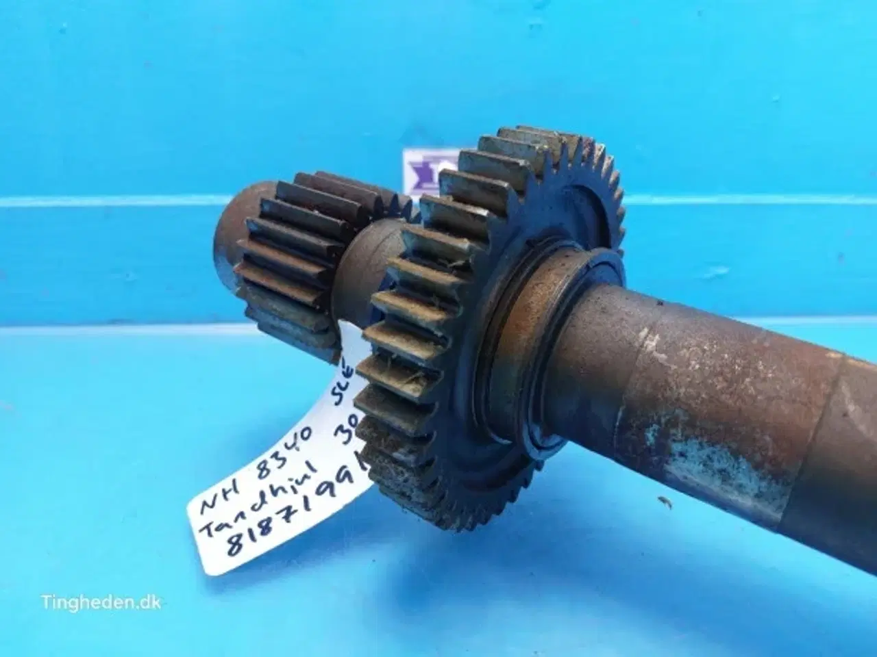 Billede 9 - New Holland 8340 Tandhjul Aksel 81871991