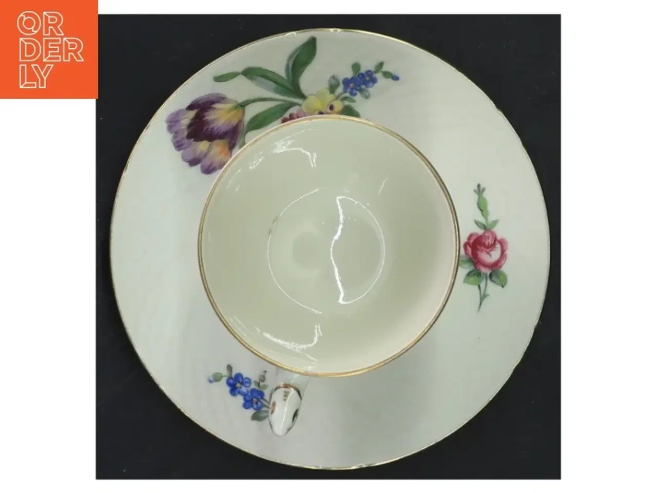 Billede 2 - B&G Saksisk Blomst kaffekop 102 (str. 6x9,5&ø13,5 cm)