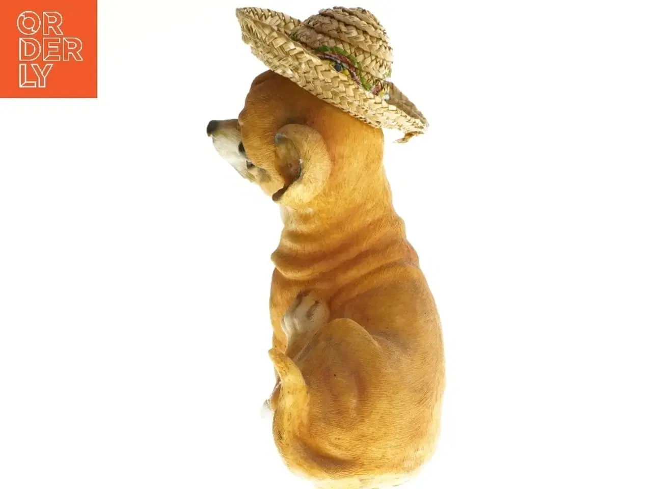 Billede 2 - Hundefigur med sombrero (str. 25 cm)