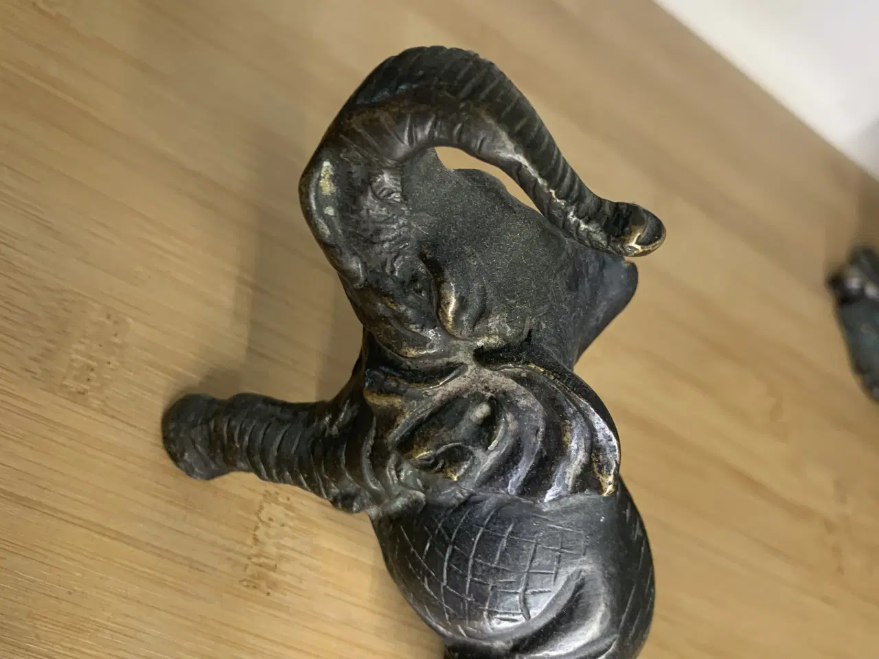 Billede 2 - Små dyrefigurer i ægte bronze – perfekte som gave