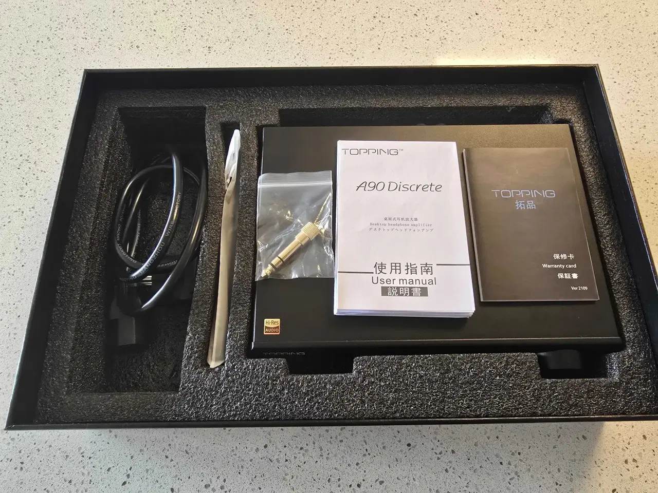 Billede 1 - Topping a90d forstærker/høretelefon forstærker