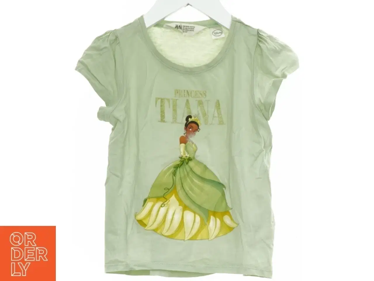Billede 1 - T-Shirt med Prinsesse Tiana fra H&M (str. 116 cm)