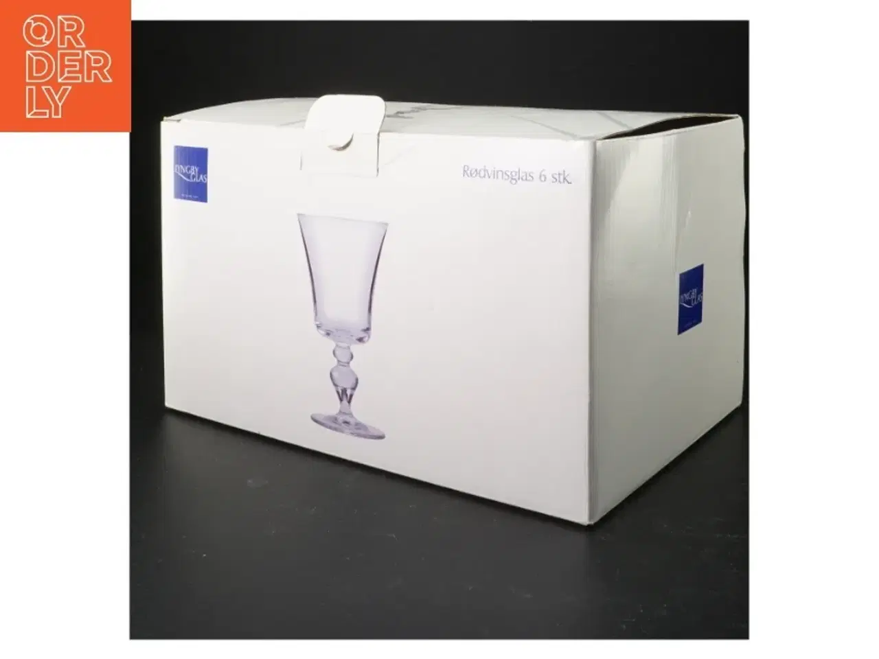 Billede 1 - Rødvinsglas fra Lyngby glas (str. 23 cl 6 styk)