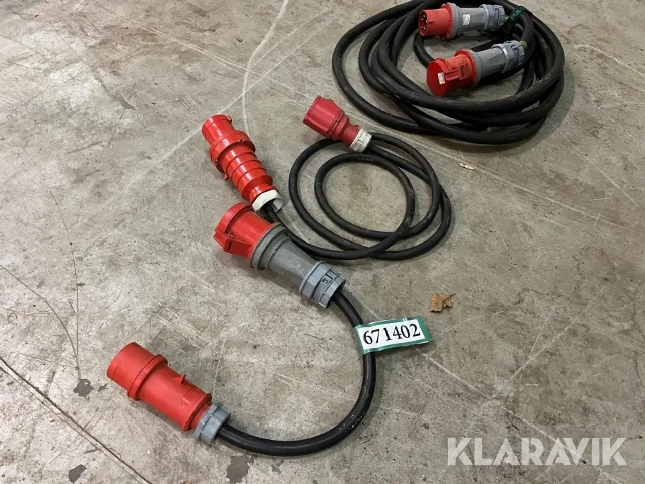 Billede 1 - Kraft kabel 3 styk