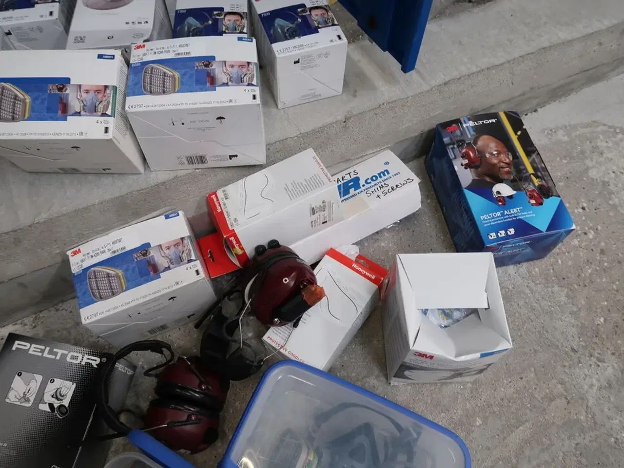 Billede 3 - Div. Åndedrætsværn 3M, filtre, masker m.m.