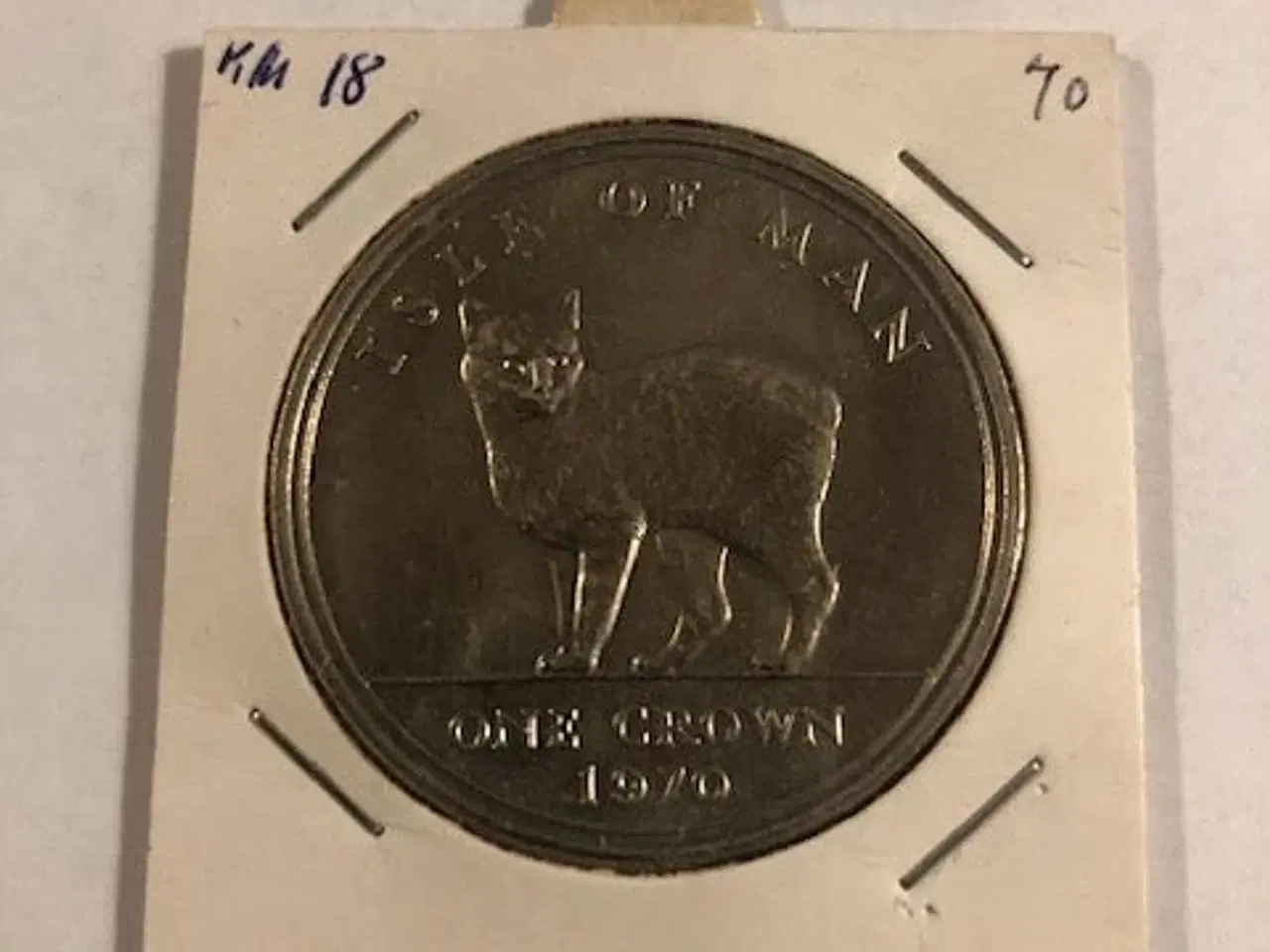 Billede 1 - 1 Crown Isle of man 1970