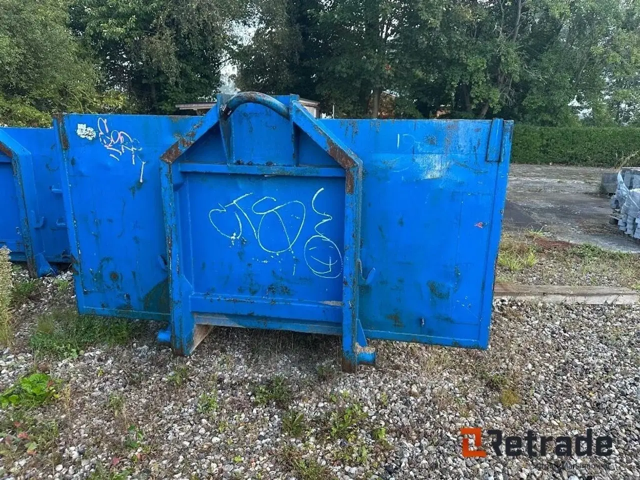 Billede 3 - - - - Container med krog hejs