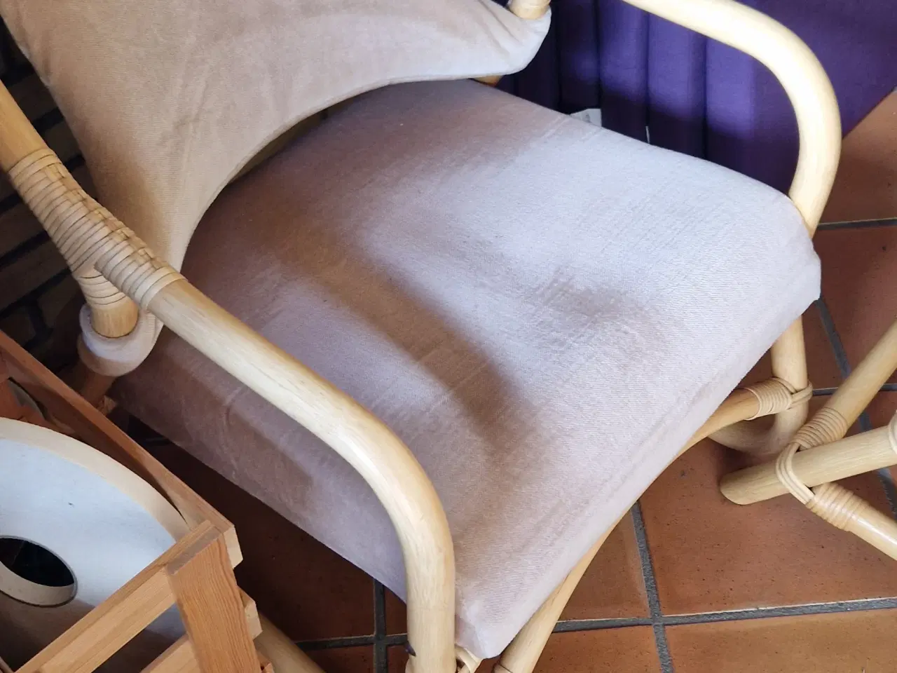 Billede 4 - Bambusmøbler 4 stole samt bord
