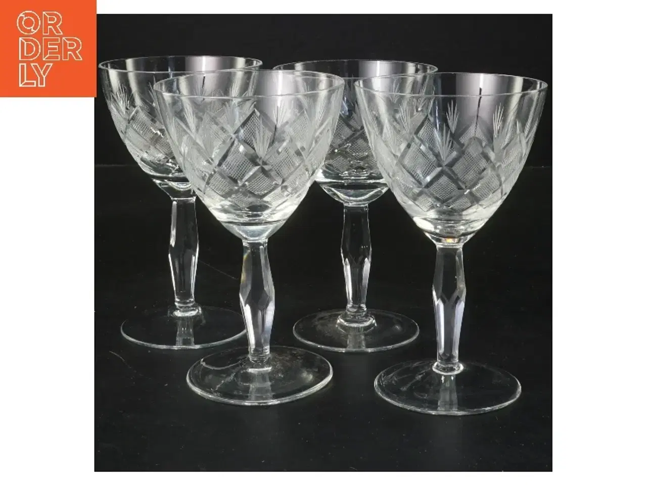 Billede 1 - Lyngby Wien Antik drikkeglas, rødvin