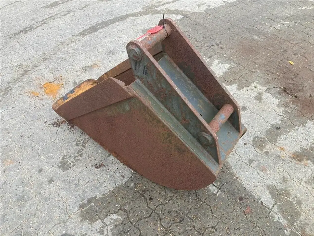 Billede 2 - - - - 35 cm skovl med skær passer til JCB skift