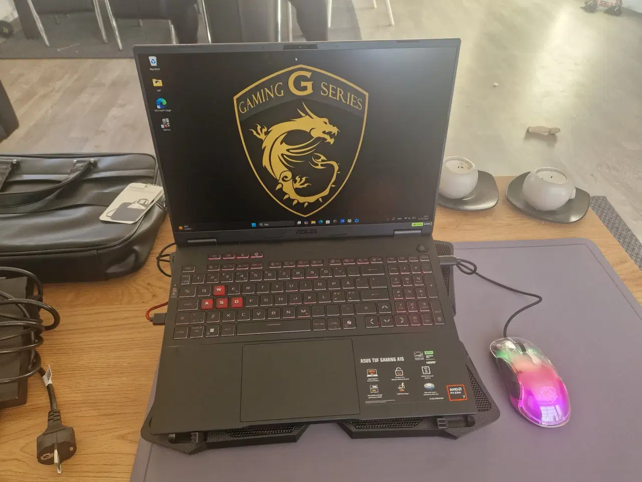 Billede 2 - Asus TUF R7-260/16/1tb/rtx5060