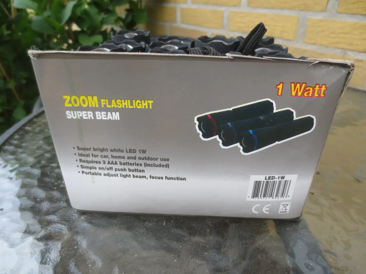 Billede 2 - 12 stk Nye Zoom Flashligt LED 