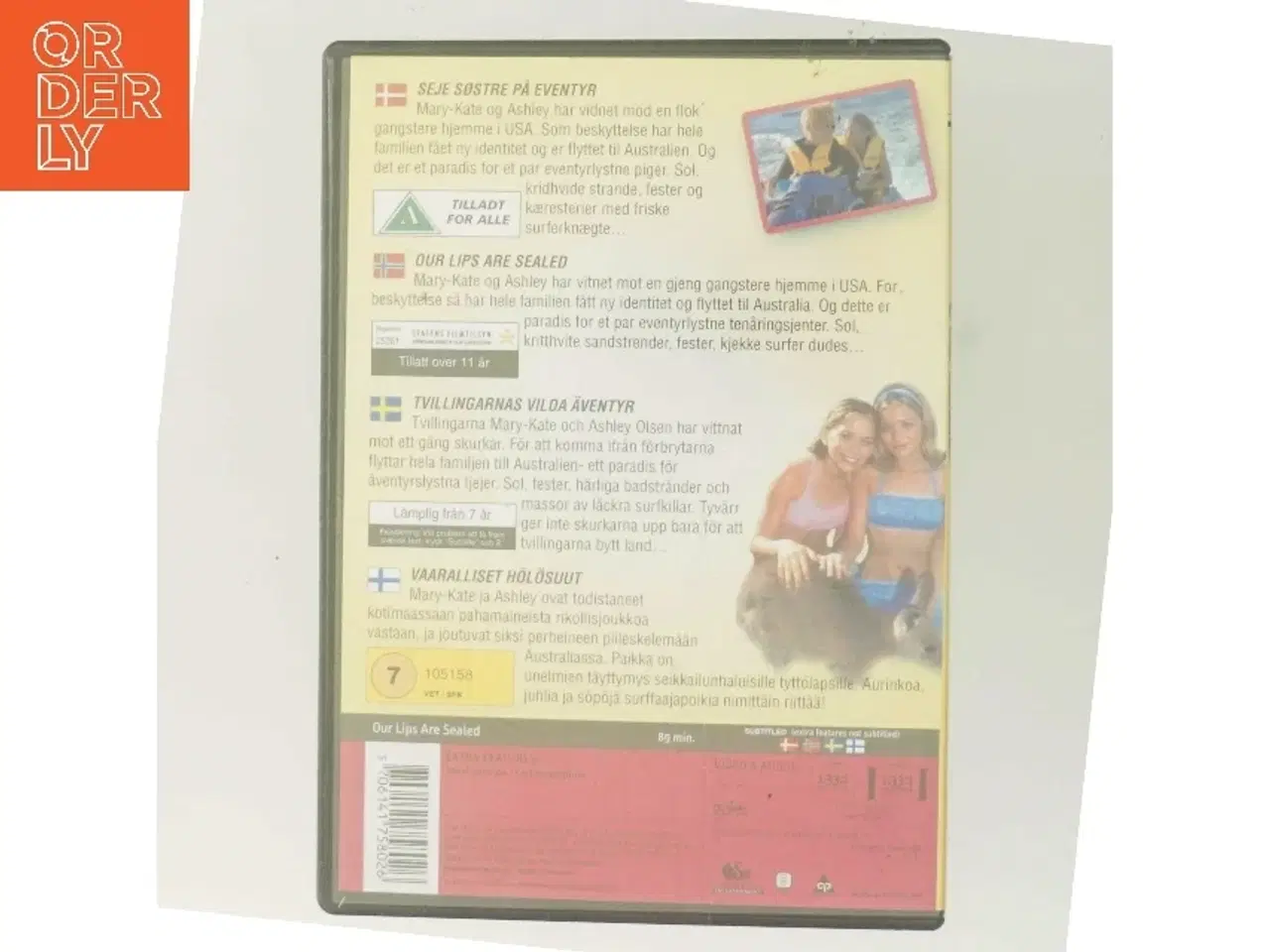 Billede 3 - Seje Søstre på Eventyr (2000) [DVD] med Mary-Kate Olsen (DVD)