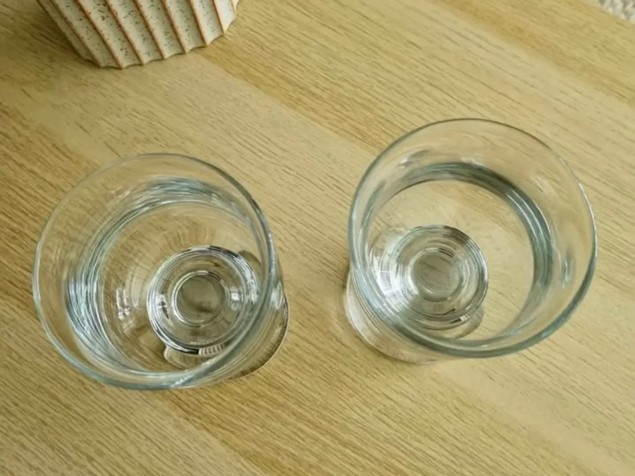Billede 4 - Holmegård Tivoliglas: 2 ølglas +3 snapseglas 