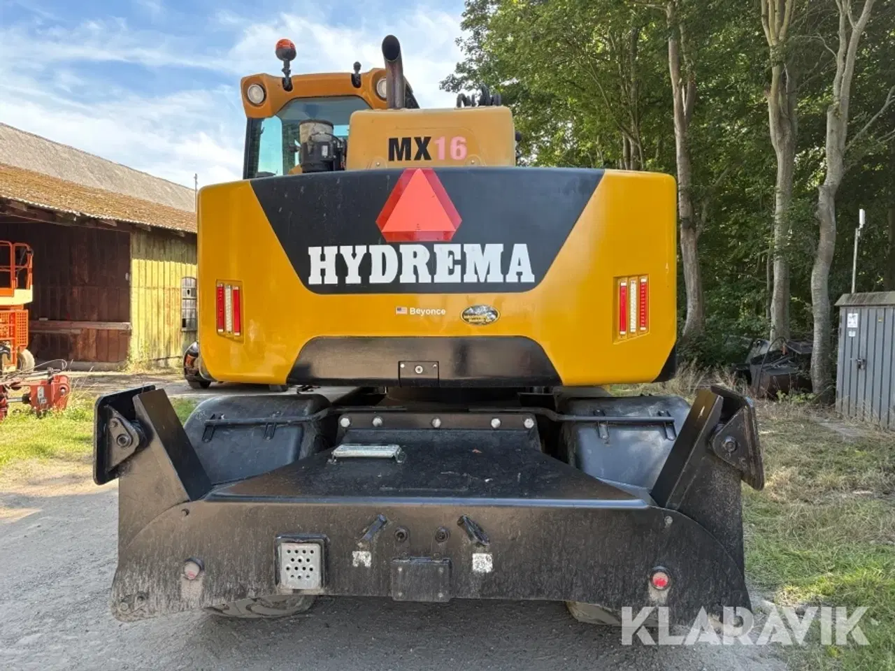 Billede 4 - Hjulgraver Hydrema MX16 med Engcon rotortilt