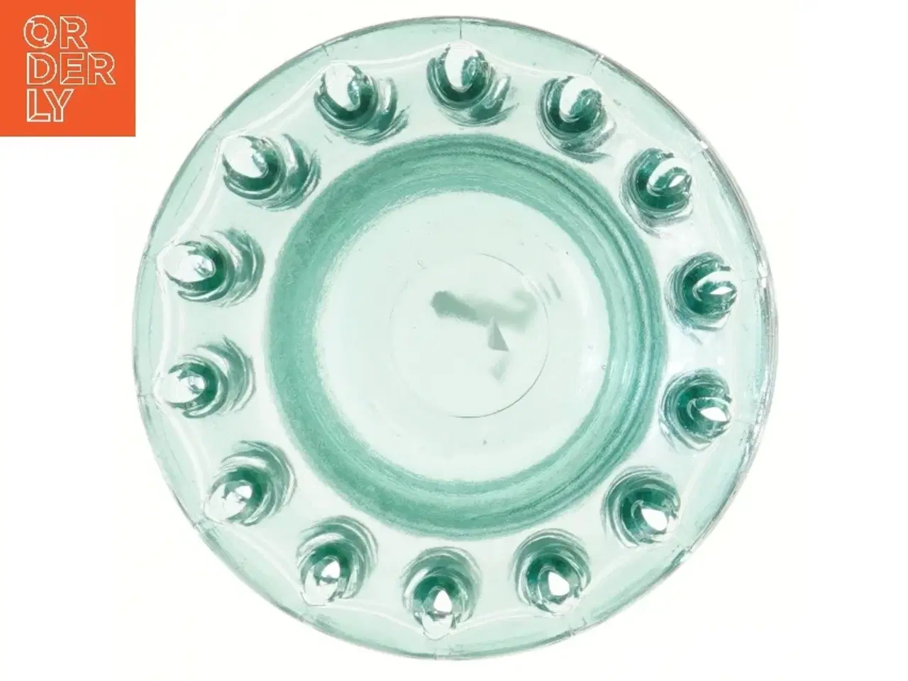 Billede 3 - Glas tallerken sæt (str. 5 stk Ø 20 cm)